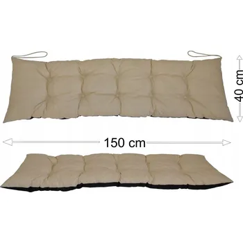 Podsedák Podsedák 150x40 světle béžový melír