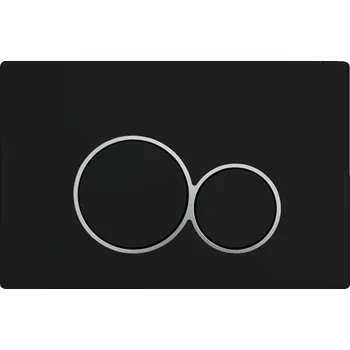 Splachovací tlačítko Splachovací tlačítko na WC Hydroland černé