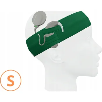 Univerzální páska pro řečové procesory / implantáty - zelená - rozmS