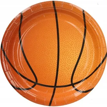 Talíř BASKETBAL talíře 18 cm 6 KS