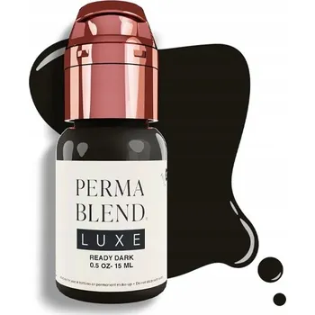 Tetovací barva Pigment pro permanentní make-up Perma Blend LUXE - Ready Dark
