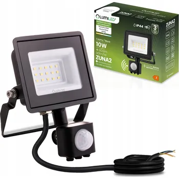 Halogenový reflektor s pohybovým senzorem, bílý neutrální, 900 lm, 10 W