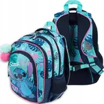 Vícekomorový Školní batoh Lilo a Stitch St. Majewski, vícebarevný, zelený, 22 l