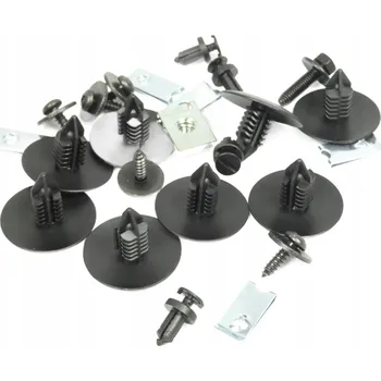 Zavěšení kol Polcar ZDN6012 sada spon pro upevnění podběhů kol