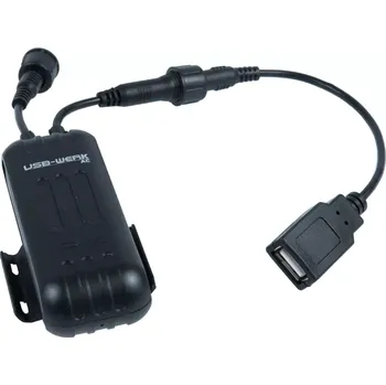 Velo B&M Mobilní nabíječka přes nábojové dynamo USB-Werk 631BW