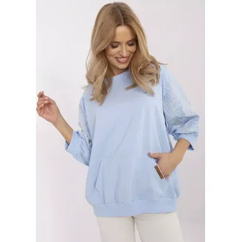 Dámská halenka Halenka RV BZ A367.26 světle modrá jedna velikost