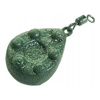 Závaží ve tvaru slzy s obratlíkem, kaprové závaží s hroty, 50 g