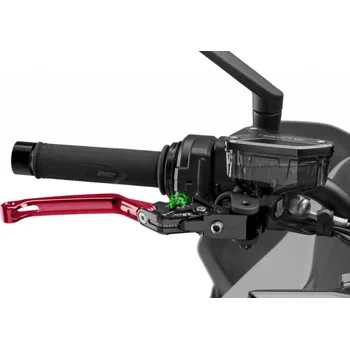 Páčka brzdy bez adaptéru 4.0 4110RV skládací červená/zelená