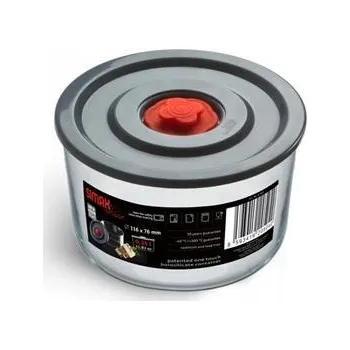 Dóza na potraviny SIMAX SMART TOUCH SKLENĚNÁ UZAVÍRATELNÁ NÁDOBA 1L