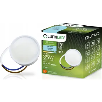 Žárovka LED Vložka do Svítidla Žárovka Modul INSERT Reflektor 5W 470lm 6500K Studená bílá