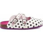 SAMLUX® Dámské korkové pantofle s plnou špičkou 9002 Barva: White, Velikost: 37