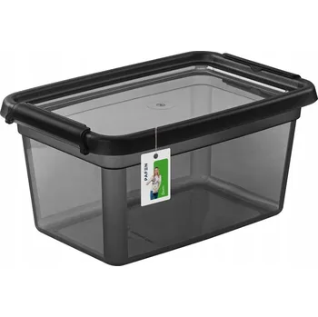 Dóza na potraviny Nádoba Base 4,5 L Černá