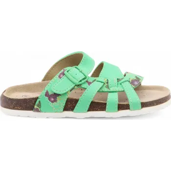 Dámská obuv SAMLUX® Dámské korkové biopantofle 9056 green Barva: Green, Velikost: 38