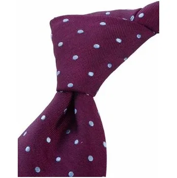 Kravata ELSNER Kravata JEDWAB ŻAKARD A0035 Bordó OS