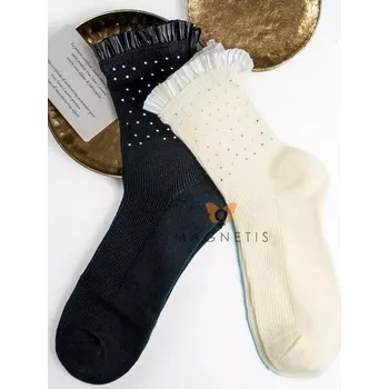 Dámské ponožky Dámské ponožky Shiny Dots - 35-40 / černá