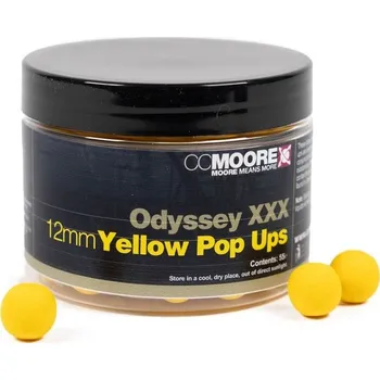 Boilies 55ks - Plovoucí Boilie CCMoore Odyssey XXX Pop Ups 12mm Yellow