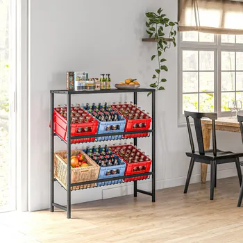 Knihovna Výškově nastavitelný úložná regál 103 x 33 x 113,5 cm | černý