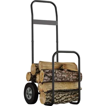 Velký vozík na dřevo, nosnost 80 kg