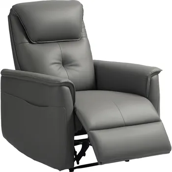 Křeslo Polohovací TV křeslo | šedé