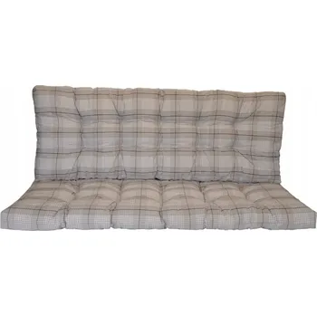 Podsedák Polstr na zahradní houpačku 120 cm - látka Antik kostka