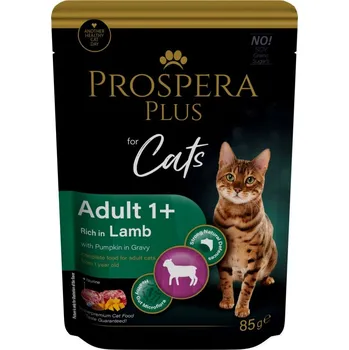 Krmivo pro kočku KRMIVO krmivo PRO KOČKY PROSPERA Plus balení jehněčí dýně 85 g