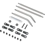 Axial táhla geometrie přední, titan: Gilamon AXP8 - AXI-2204