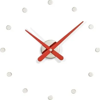 Hodiny Designové nástěnné hodiny Nomon RODON Mini red 50cm