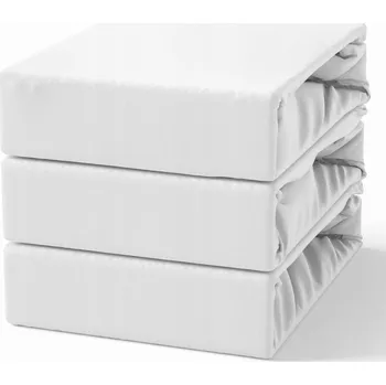 Prostěradlo Prostěradlo Bavlněné s Gumou 200x220 Bílé