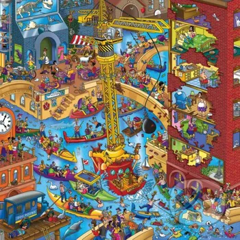 Puzzle Všetci psi musia byť na vodítku - Steve Skelton Alipson Puzzle