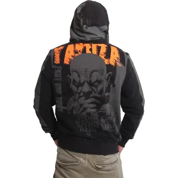 Pánská mikina Pánská mikina Yakuza System 26035 black velikost: 6XL