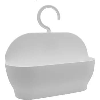 Zásobník na papírové ručníky Aqualine SHARON police do sprchy závěsná, plast, bílá