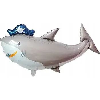 Balónek FÓLIOVÝ BALÓNEK ŽRALOK PIRÁT 62X97 CM