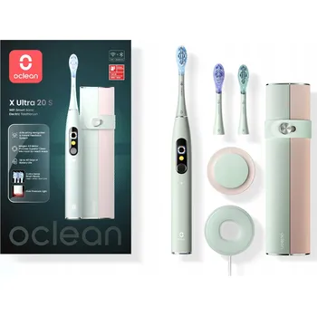 Péče o chrup Sonický kartáček Oclean X Ultra 20 S Mátový 84000 ot/min 5 Režimů