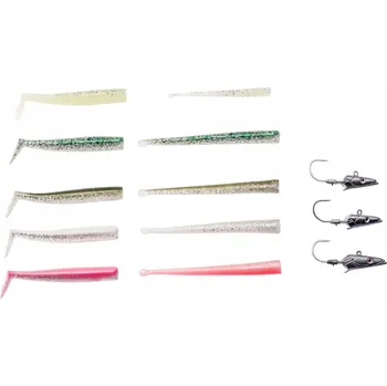 Vrták Sada nástrah Sandeel Savage Gear 20 + 5 kusů