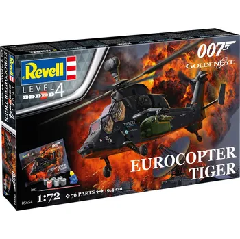 Plastikový model Revell Eurocopter Tiger - Zlaté oko (1:72) (Giftset) - RVL05654
