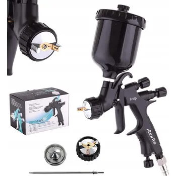 Stříkací pistole Mini Lakýrnická Pistole AUARITA NOVA Tryska 0,8mm + 1,2mm