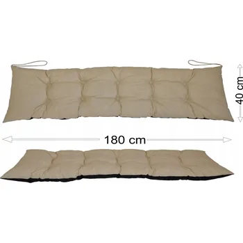 Podsedák Podsedák 180x40 světle béžový melír