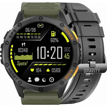 Hodinky Chytré Hodinky Gravity GT24-5 černé