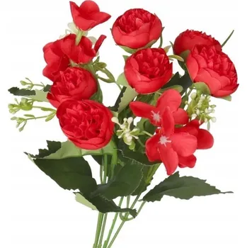 umělá květina UMĚLÉ KVĚTY VĚTVIČKY ROSTLINY PIVOŇKA PIVOŇKA JAKO ŽIVÁ DEKORATIVNÍ PREMIUM