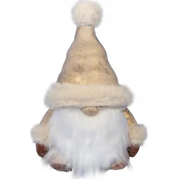 Vánoce Vánoční Skřítek Strážce Skandinávský 26cm Zlatý VÁNOČNÍ DEKORACE