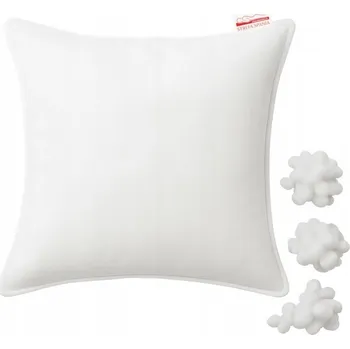 Polštář Polštář flizelinowy 40x40 vložka do ozdobného povlaku, antialergická, nadýchaná