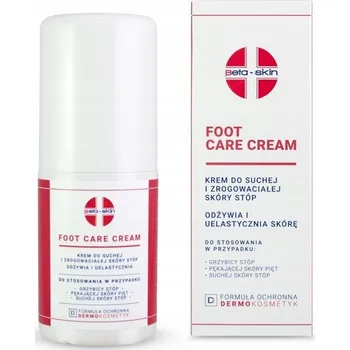 Kosmetika na nohy Beta-Skin Krém na péči o nohy 75 ml, ošetřující krém na nohy