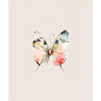 Teplákovina Takoy PANEL 50x60 cm akvarelový motýl Dain