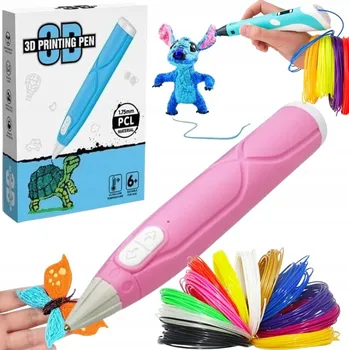 PROPISKA S NABÍJEČKOU + 3 NÁPLNĚ PRO PROSTOROVÉ KRESLENÍ