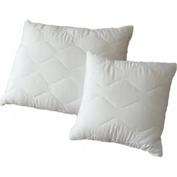 Polštář Polštář 70x80 antialergický Prošívaná mikrovlákna krémový