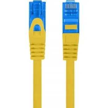 Datový kabel Patchcord Lanberg S/FTP 6a RJ45 / RJ45 10 m žlutý