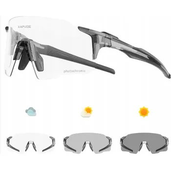 POLARIZAČNÍ CYKLISTICKÉ SPORTOVNÍ BRÝLE 3 SKLA MTB BĚHÁNÍ Kapvoe