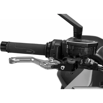 Páčka brzdy bez adaptéru PUIG 4.0 4130PP krátké stříbrná/stříbrná