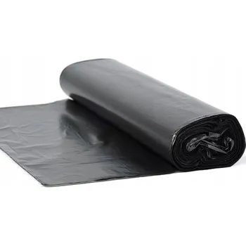 Pytle na odpadky Pytel na odpadky 60l LDPE ČERNÝ 50 kusů Silný Odolný A50