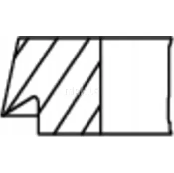 Spojka Mahle 011 08 N2 Sada pístních kroužků